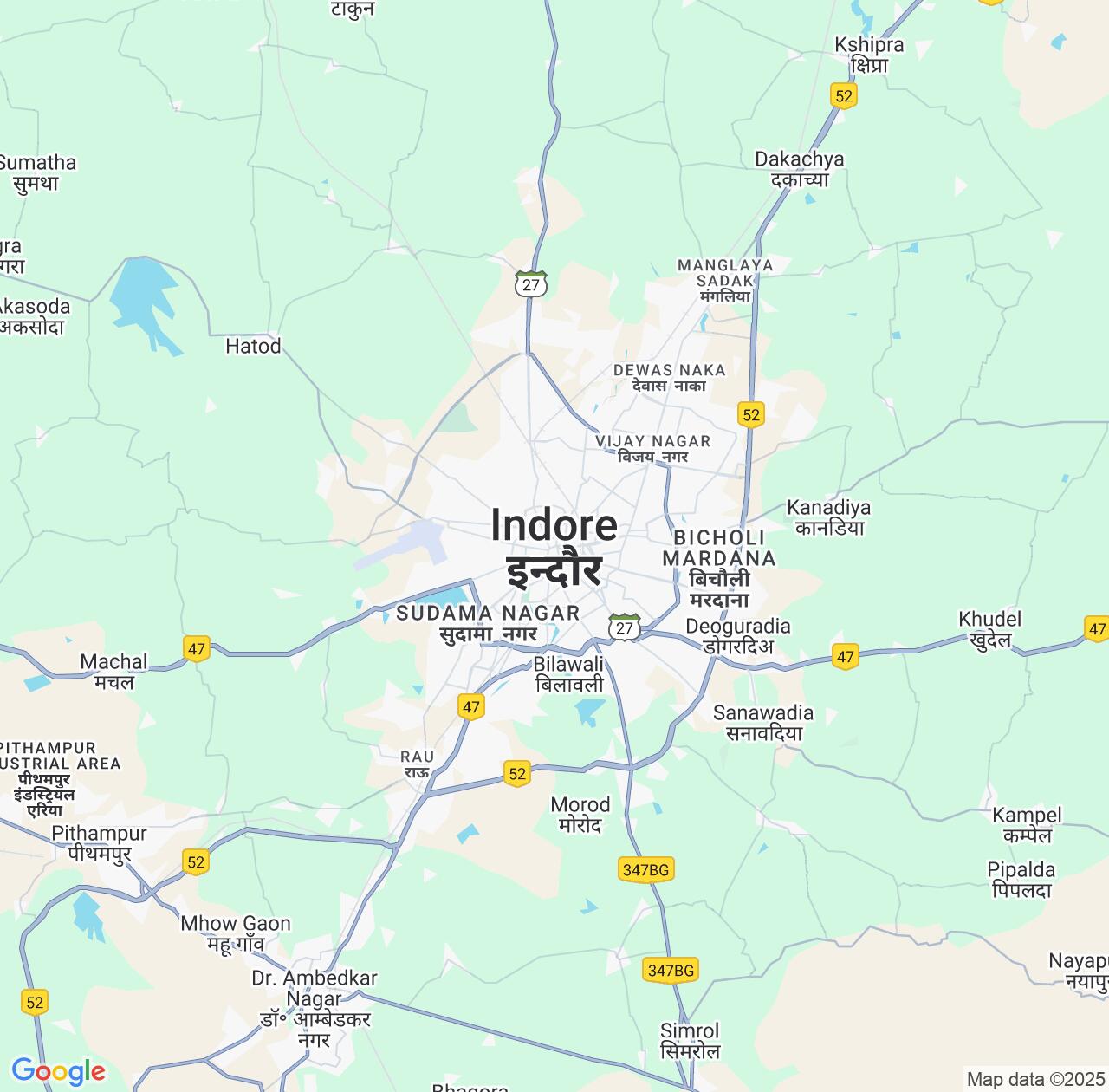 Map image for Intellectual Property Lawyers in Indore and Madhya Pradesh IP firms at coordinates  ; .
