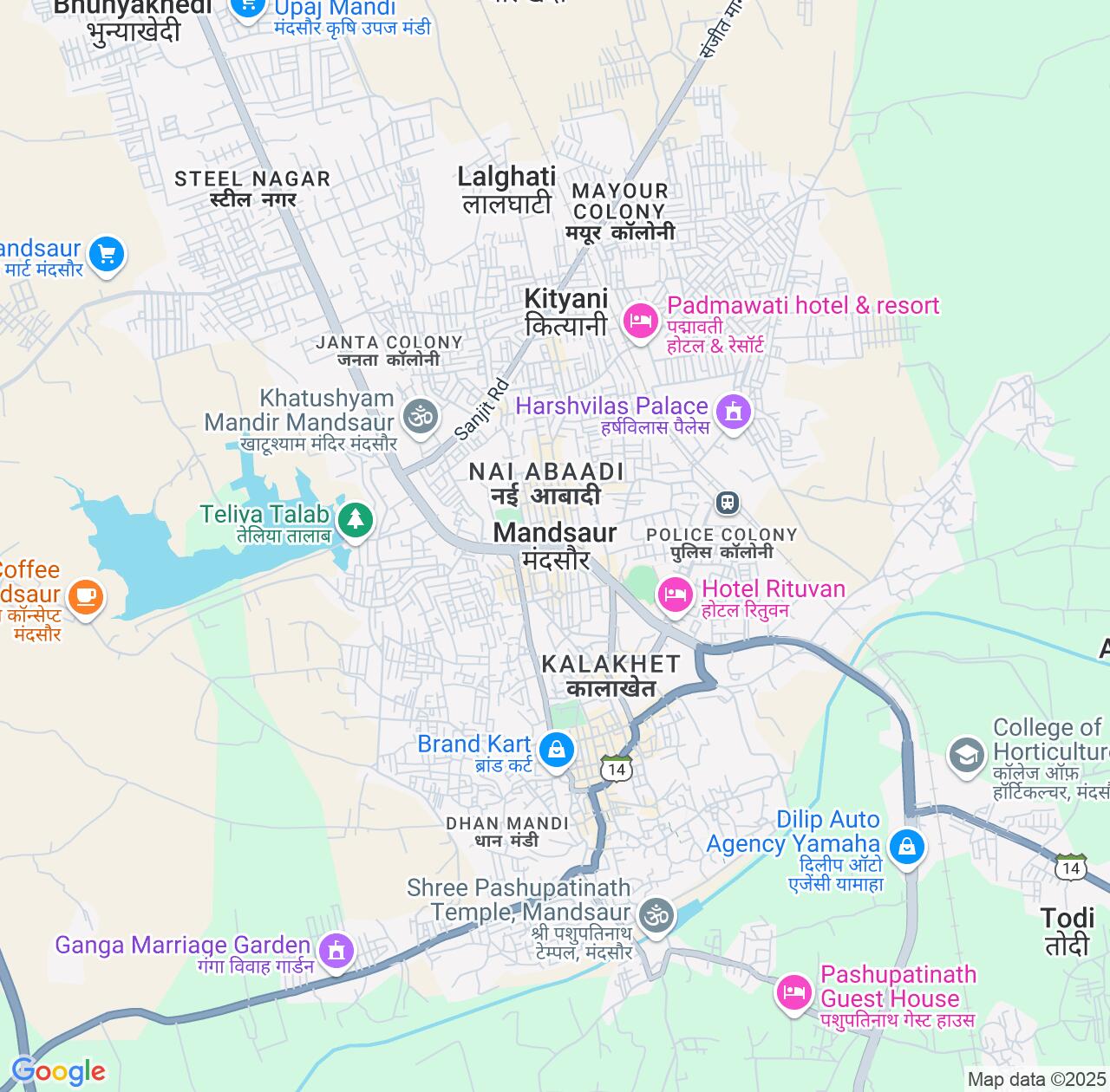 Map image for Intellectual Property Lawyers in Mandsaur and Madhya Pradesh IP firms at coordinates  ; .