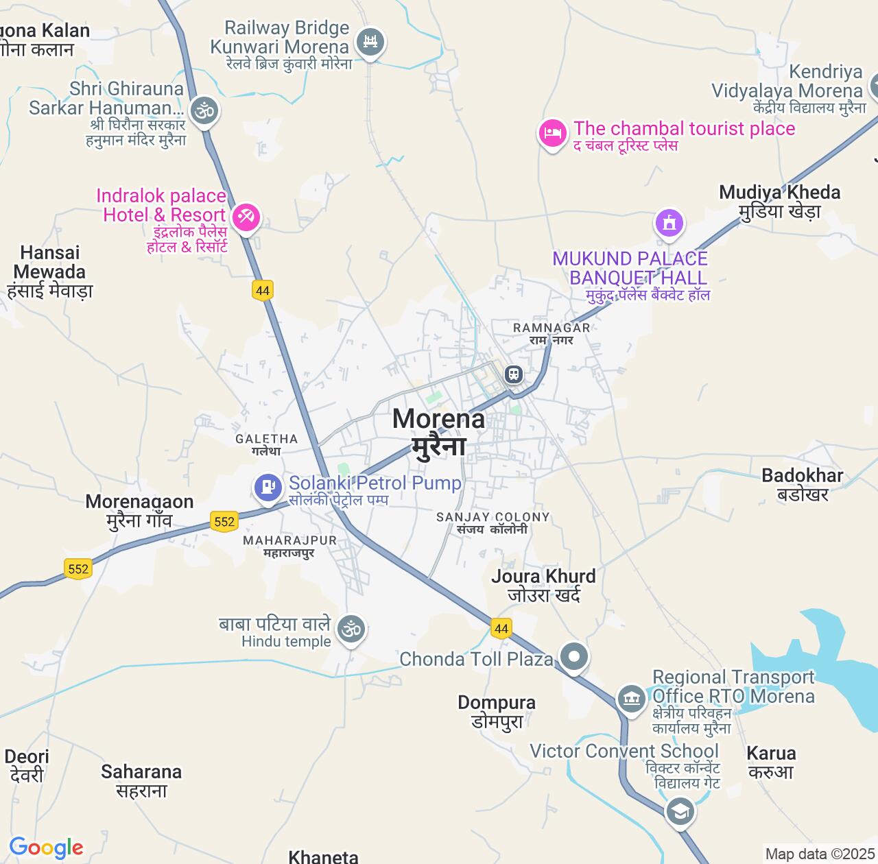 Map image for Intellectual Property Lawyers in Morena and Madhya Pradesh IP firms at coordinates  ; .