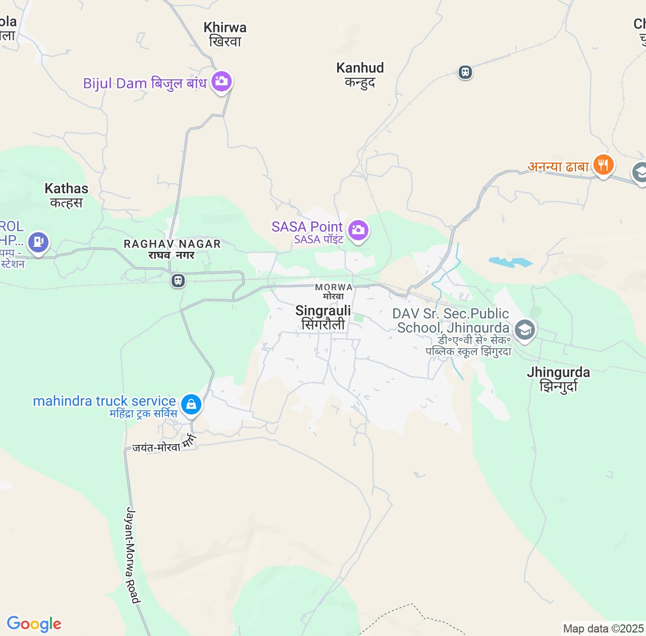 Map image for Intellectual Property Lawyers in Singrauli and Madhya Pradesh IP firms at coordinates  ; .