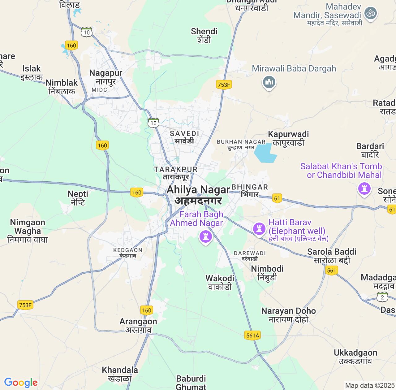 Map image for Intellectual Property Lawyers in Ahmadnagar and Maharashtra IP firms at coordinates  ; .