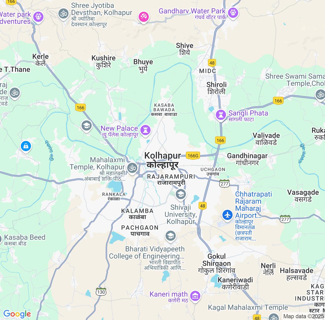 Map image for Intellectual Property Lawyers in Kolhapur and Maharashtra IP firms at coordinates  ; .