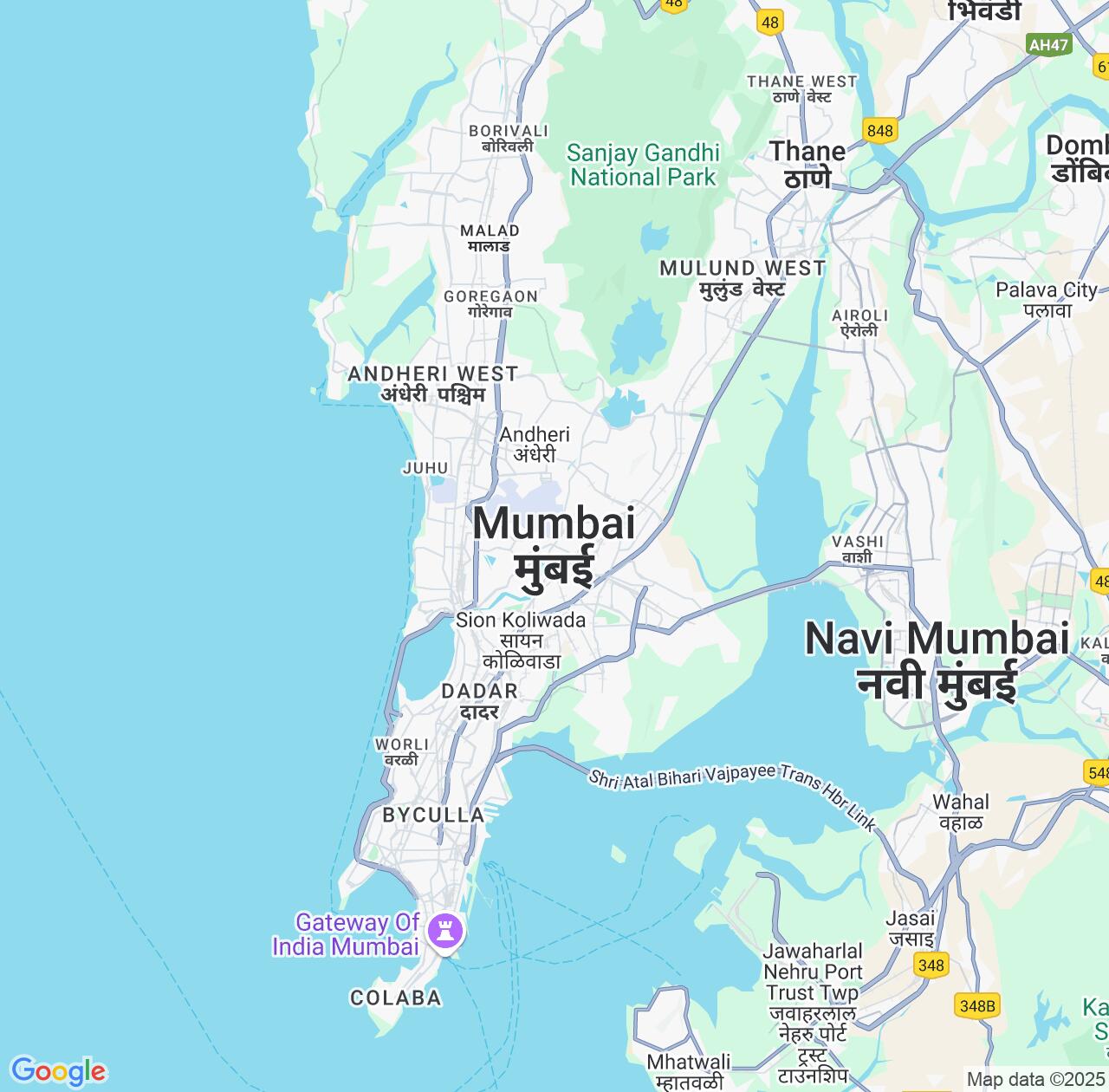 Map image for Intellectual Property Lawyers in Mumbai and Maharashtra IP firms at coordinates  ; .