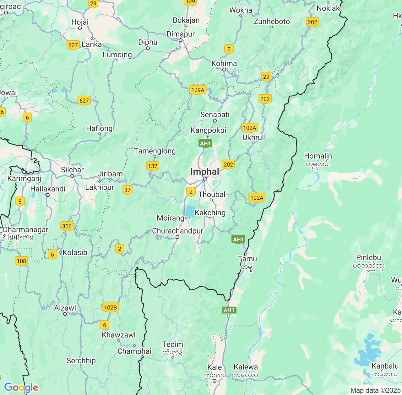 Map image for Intellectual Property Lawyers in Manipur and India IP firms at coordinates  ; .