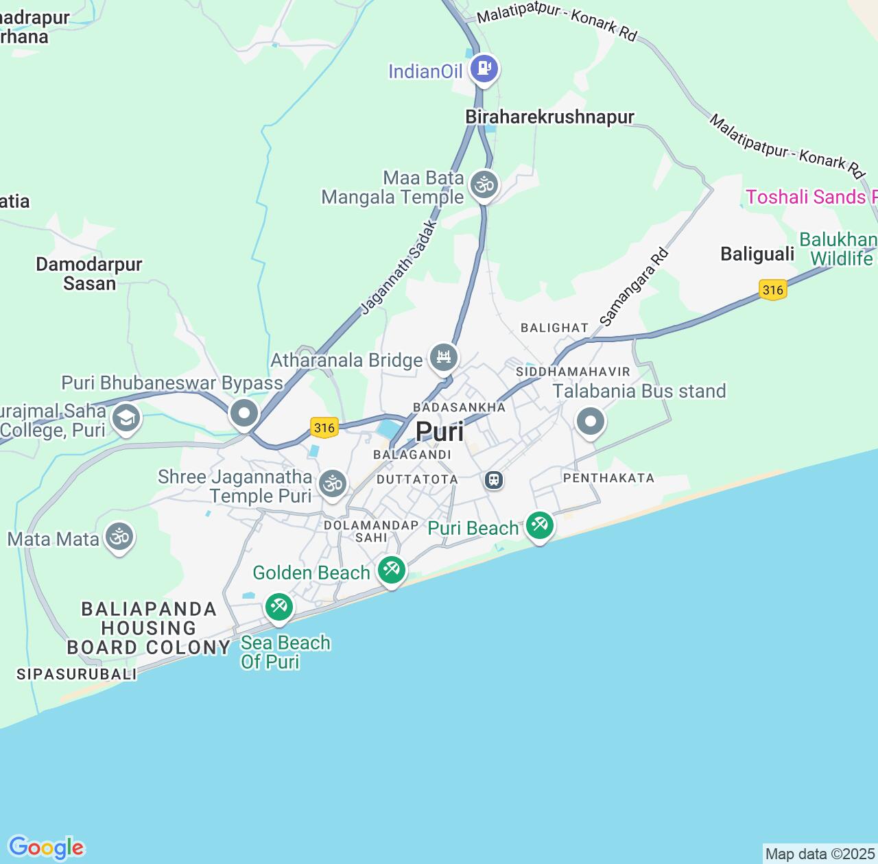Map image for Intellectual Property Lawyers in Puri and Odisha IP firms at coordinates  ; .
