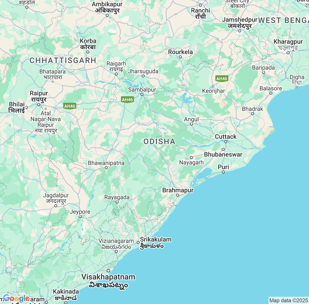 Map image for Intellectual Property Lawyers in Odisha and India IP firms at coordinates  ; .