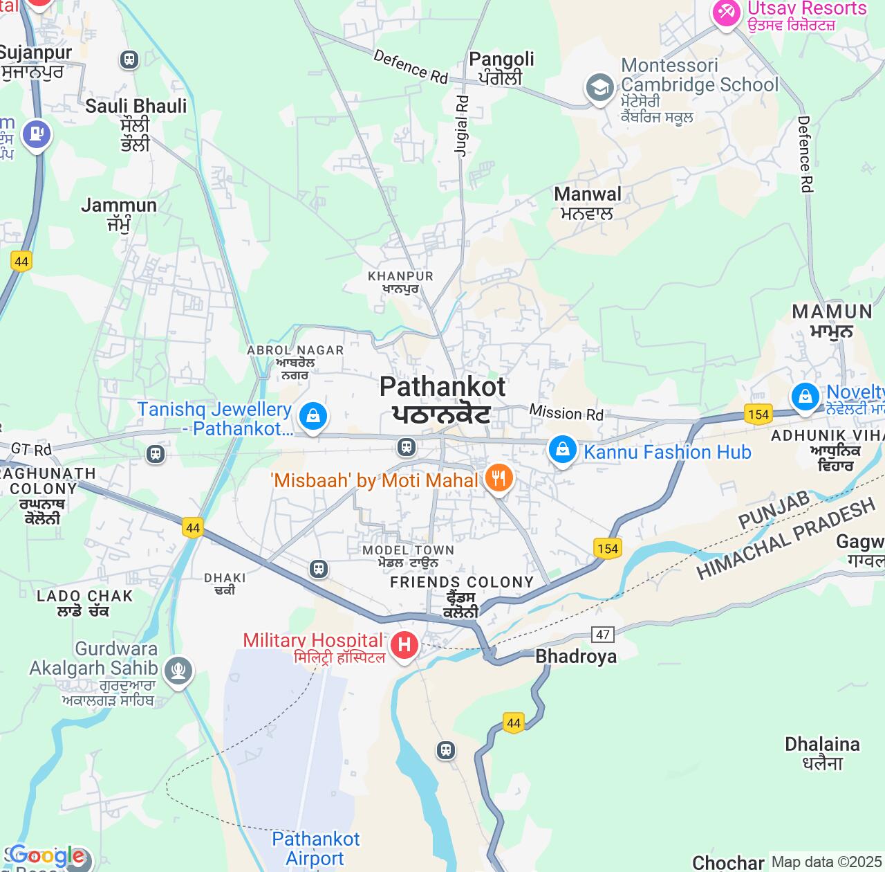 Map image for Intellectual Property Lawyers in Pathankot and Punjab IP firms at coordinates  ; .