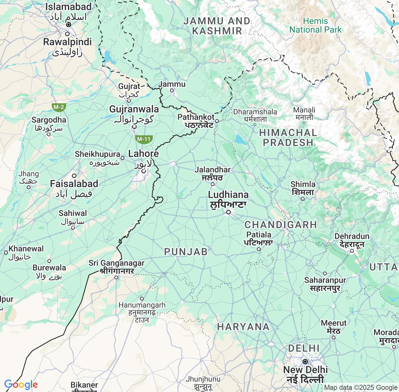 Map image for Intellectual Property Lawyers in Punjab and India IP firms at coordinates  ; .