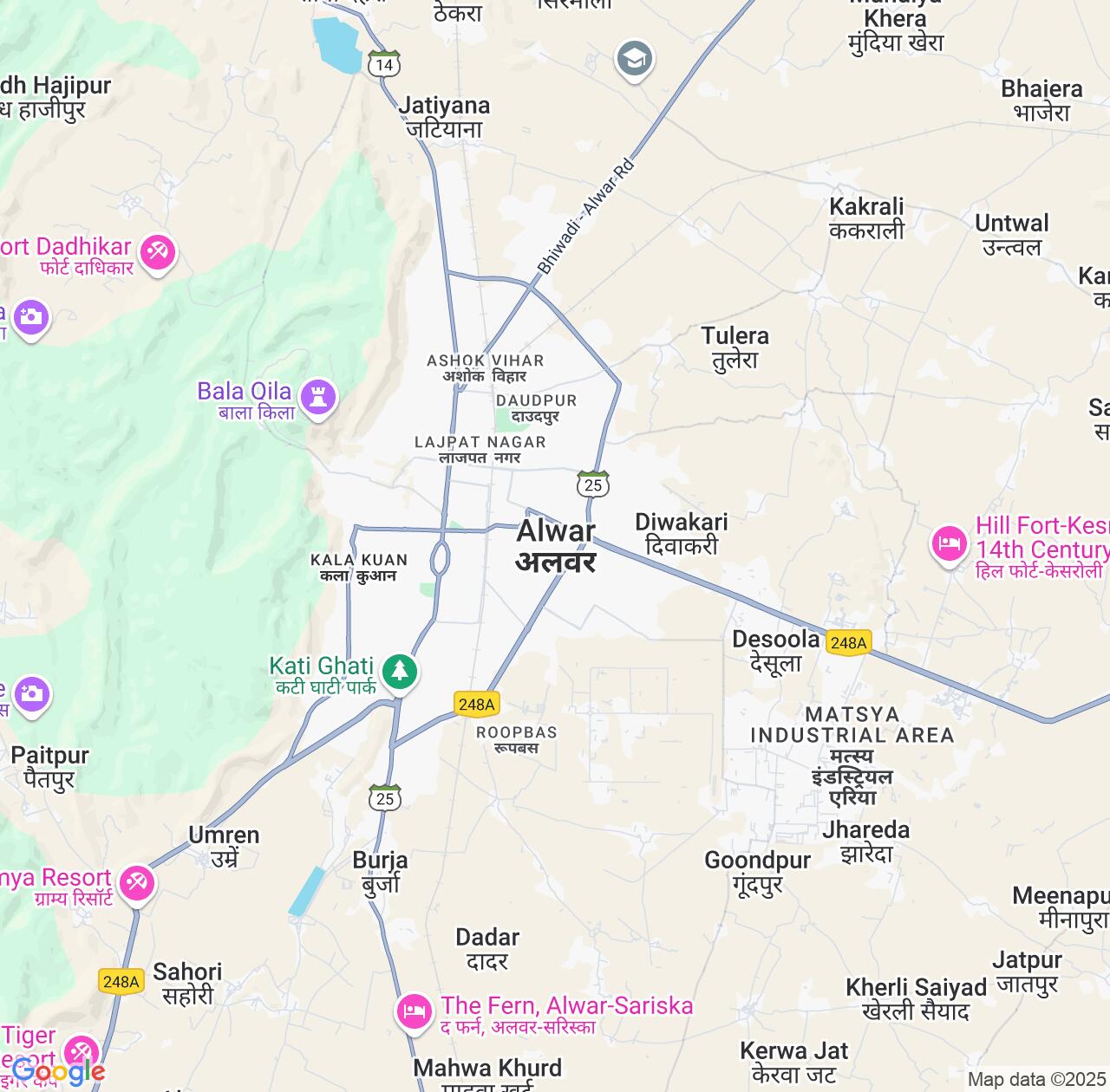 Map image for Intellectual Property Lawyers in Alwar and Rajasthan IP firms at coordinates  ; .