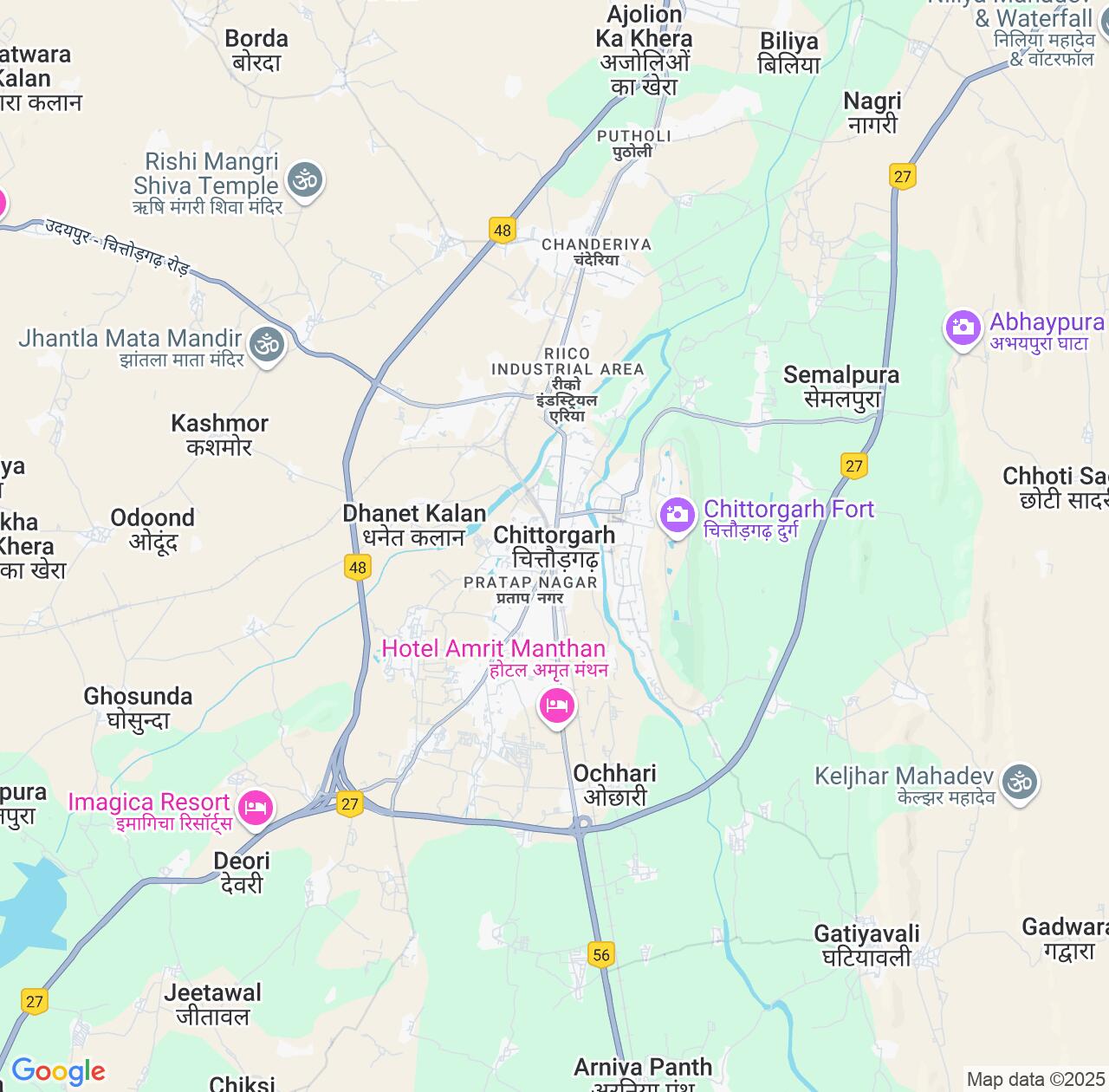 Map image for Intellectual Property Lawyers in Chittaurgarh and Rajasthan IP firms at coordinates  ; .