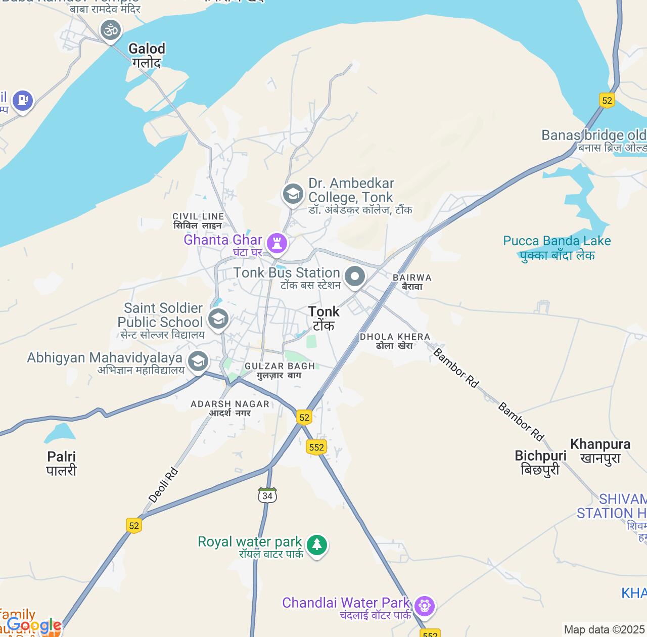 Map image for Intellectual Property Lawyers in Tonk and Rajasthan IP firms at coordinates  ; .