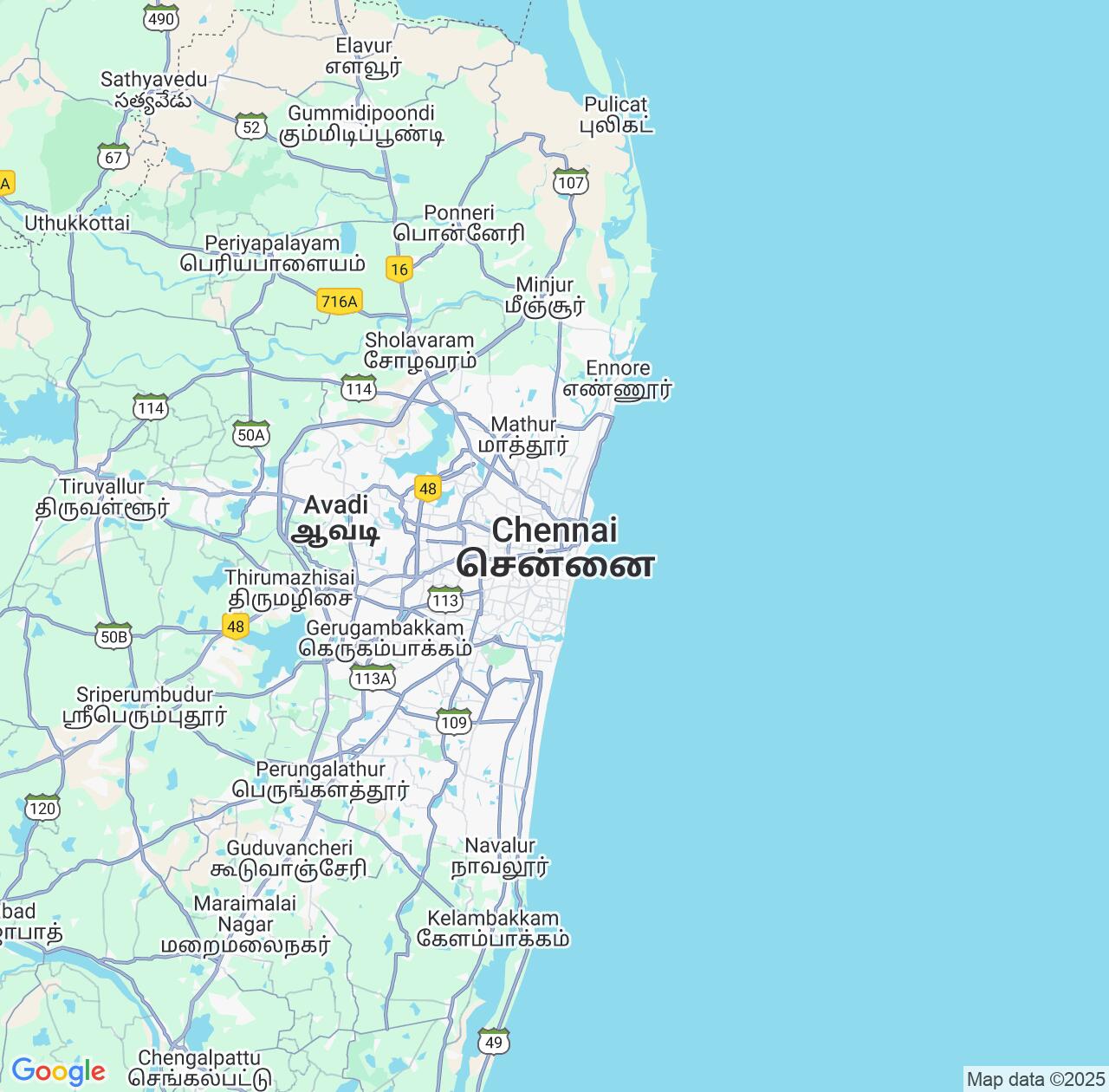 Map image for Intellectual Property Lawyers in Chennai and Tamil Nadu IP firms at coordinates  ; .