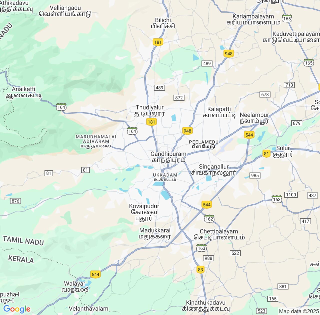 Map image for Intellectual Property Lawyers in Coimbatore and Tamil Nadu IP firms at coordinates  ; .