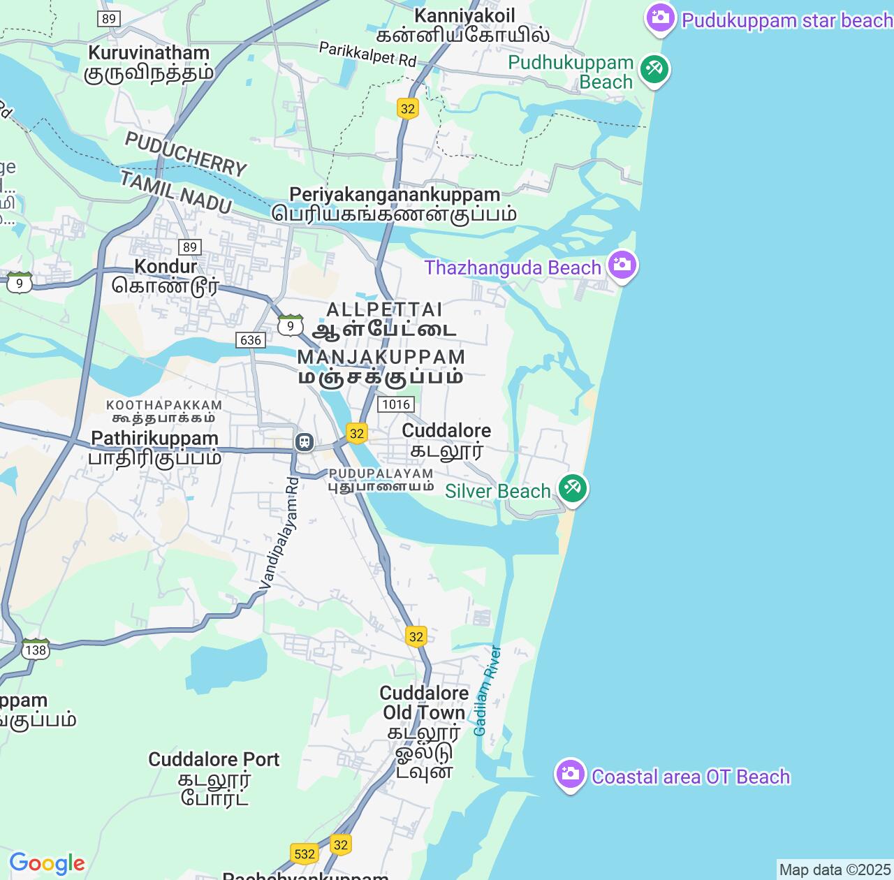 Map image for Intellectual Property Lawyers in Cuddalore and Tamil Nadu IP firms at coordinates  ; .
