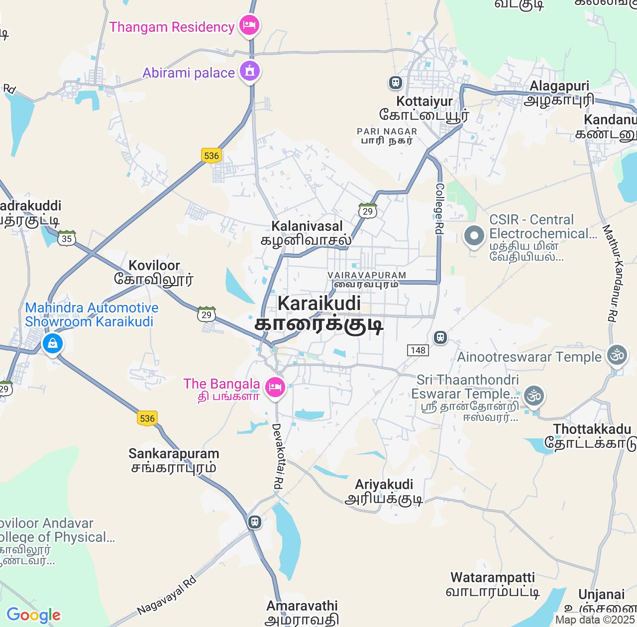 Map image for Intellectual Property Lawyers in Karaikkudi and Tamil Nadu IP firms at coordinates  ; .