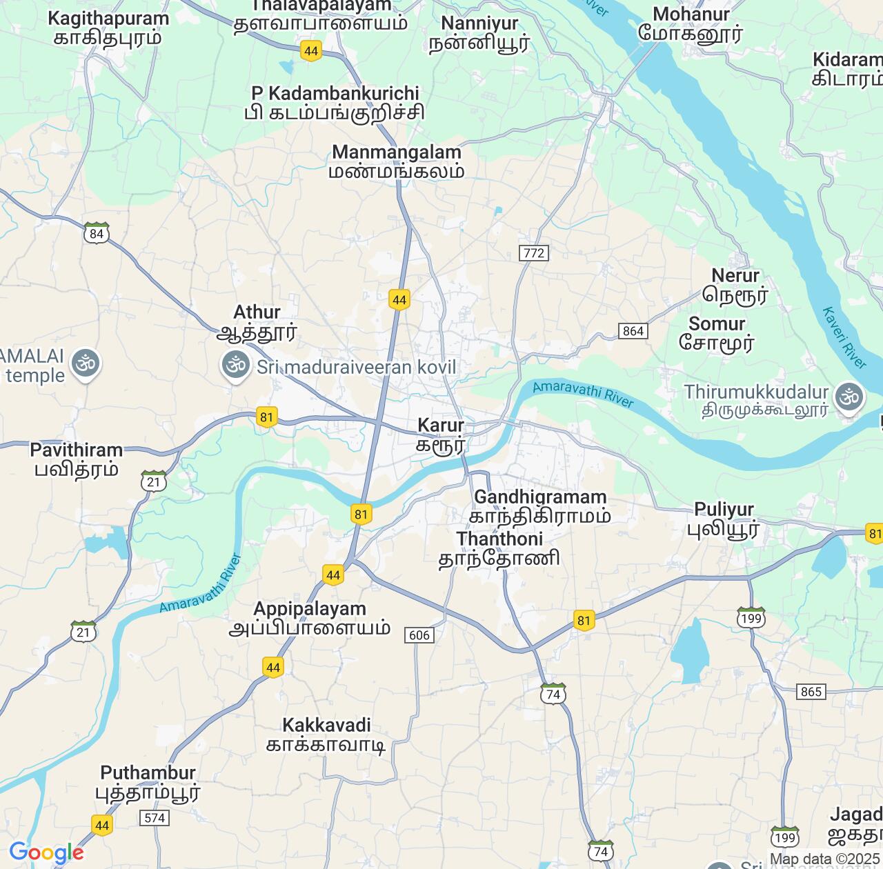 Map image for Intellectual Property Lawyers in Karur and Tamil Nadu IP firms at coordinates  ; .