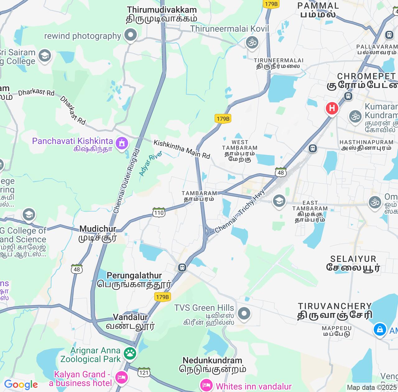 Map image for Intellectual Property Lawyers in Tambaram and Tamil Nadu IP firms at coordinates  ; .