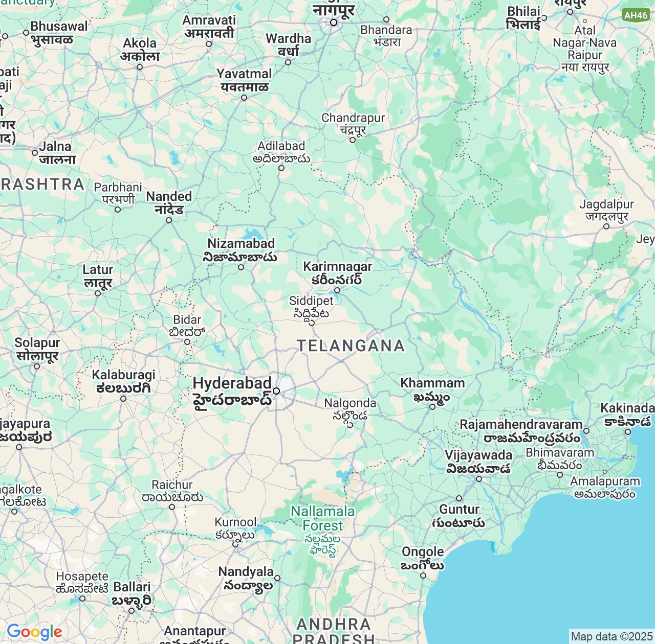 Map image for Intellectual Property Lawyers in Telangana and India IP firms at coordinates  ; .