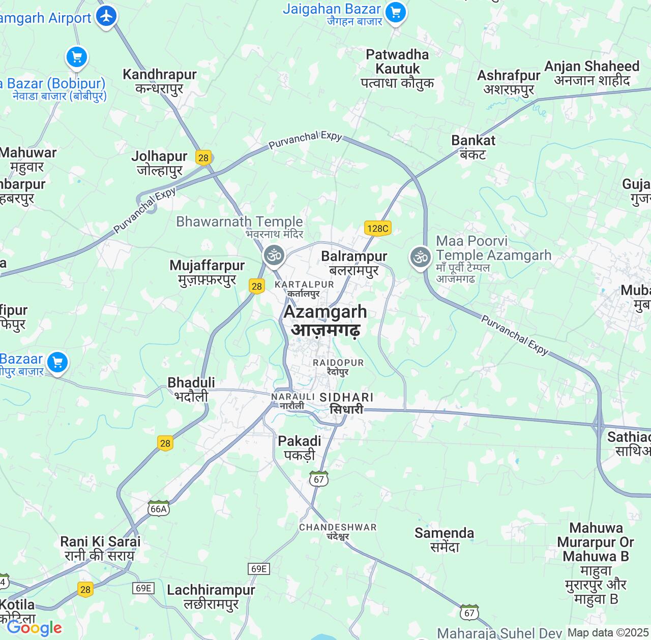 Map image for Intellectual Property Lawyers in Azamgarh and Uttar Pradesh IP firms at coordinates  ; .