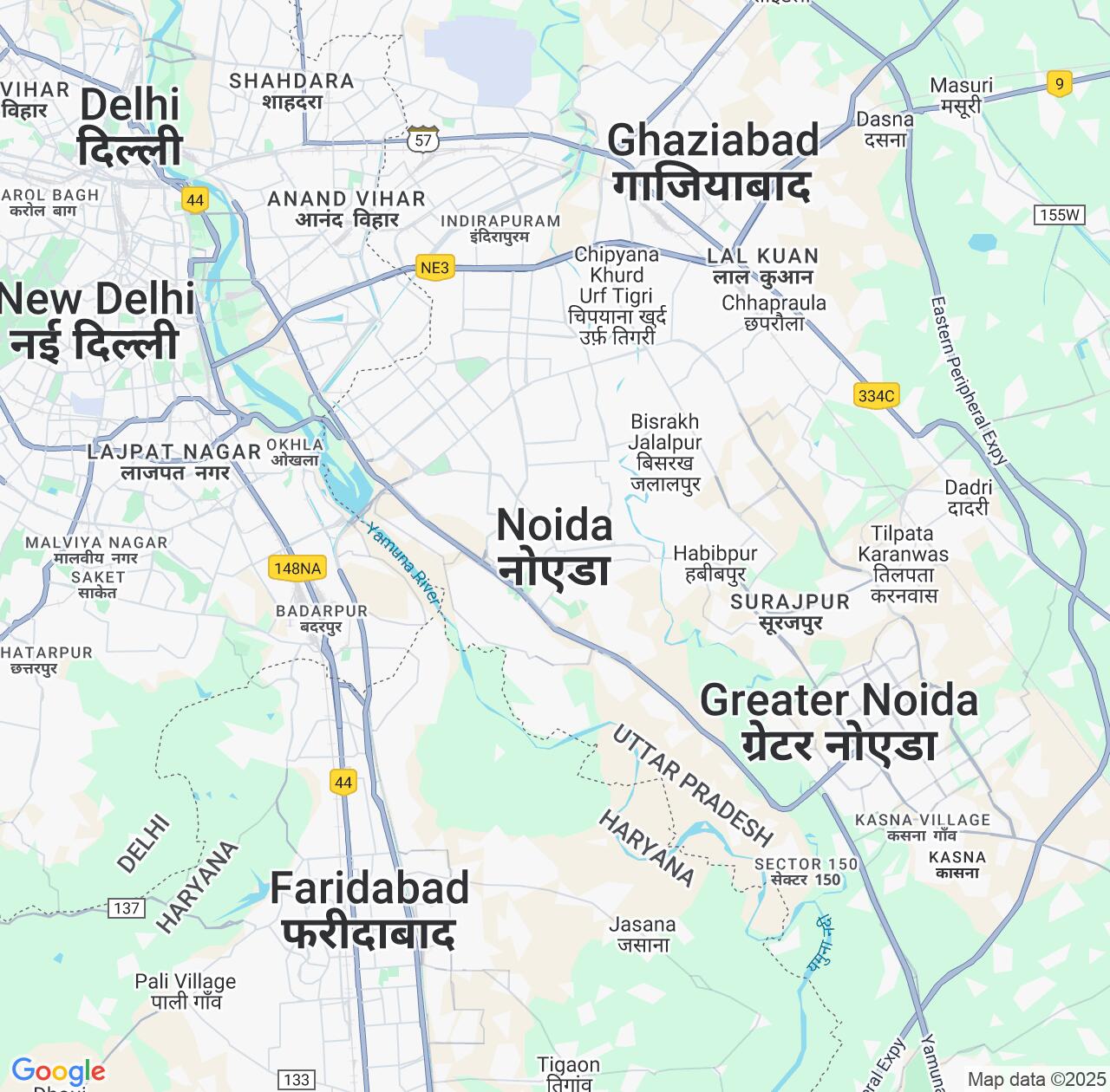 Map image for Intellectual Property Lawyers in Noida and Uttar Pradesh IP firms at coordinates  ; .
