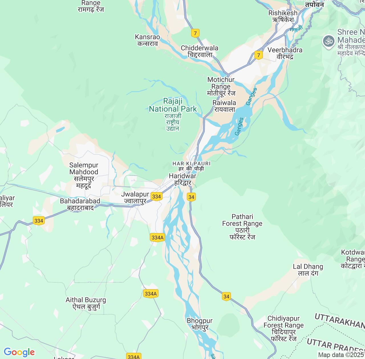 Map image for Intellectual Property Lawyers in Haridwar and Uttarakhand IP firms at coordinates  ; .
