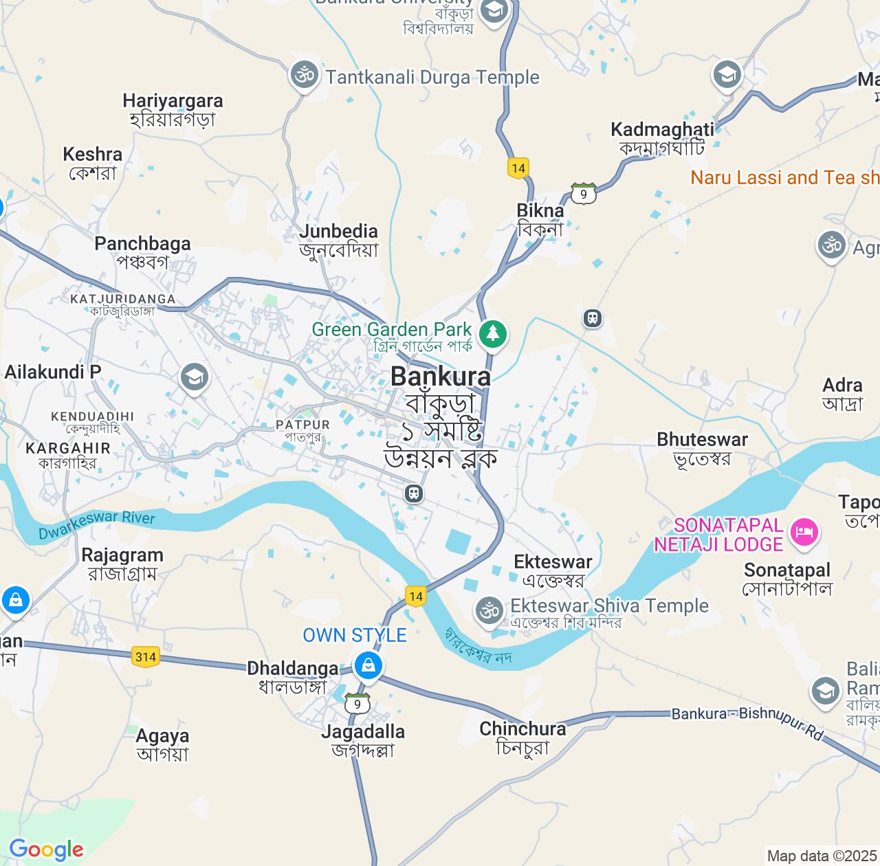 Map image for Intellectual Property Lawyers in Bankura and West Bengal IP firms at coordinates  ; .