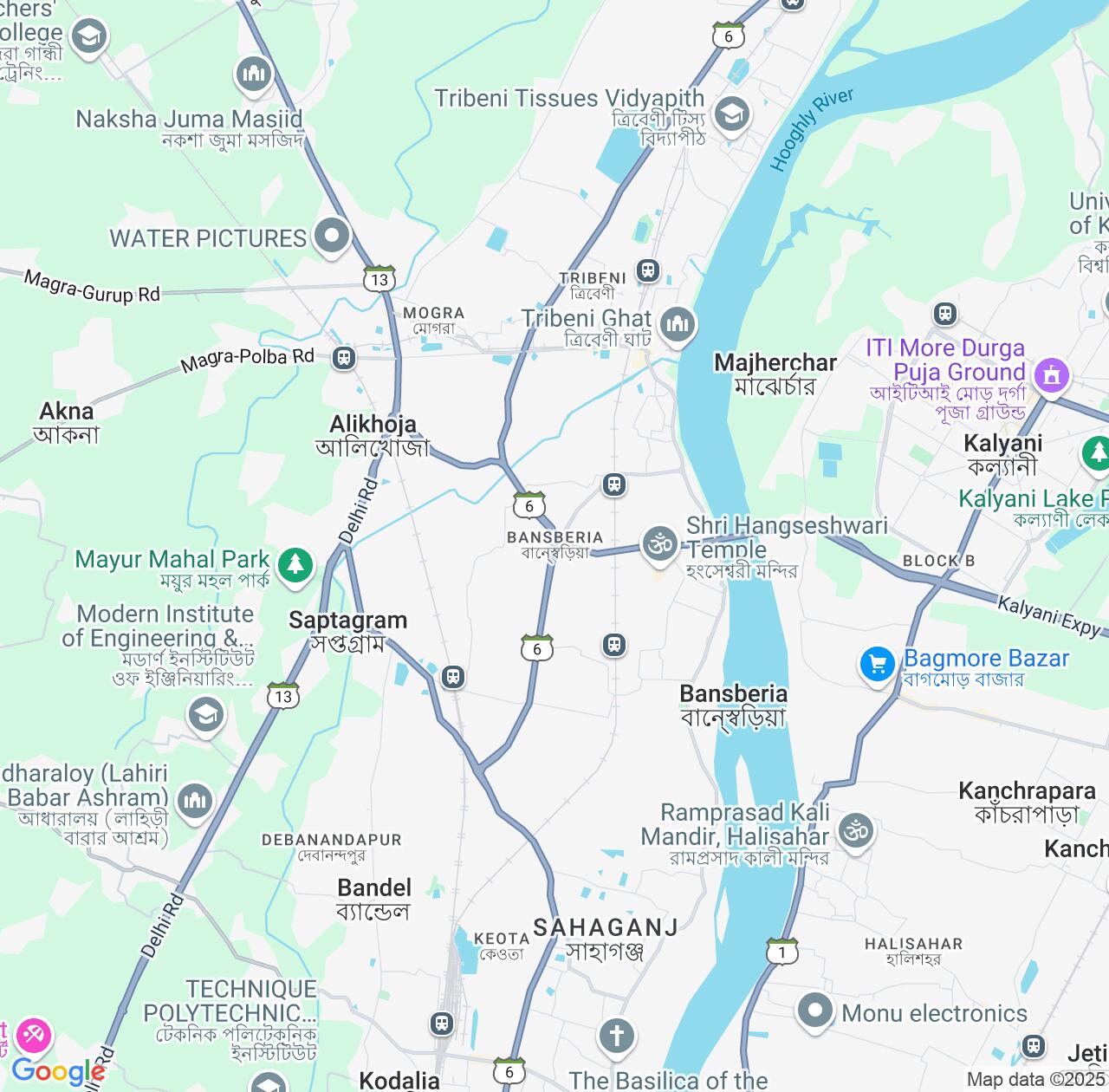 Map image for Intellectual Property Lawyers in Bansbaria and West Bengal IP firms at coordinates  ; .
