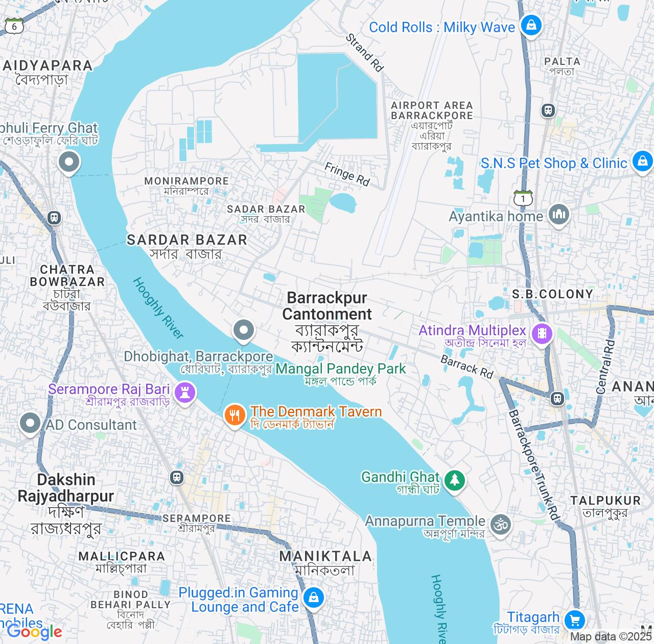 Map image for Intellectual Property Lawyers in Barakpur and West Bengal IP firms at coordinates  ; .