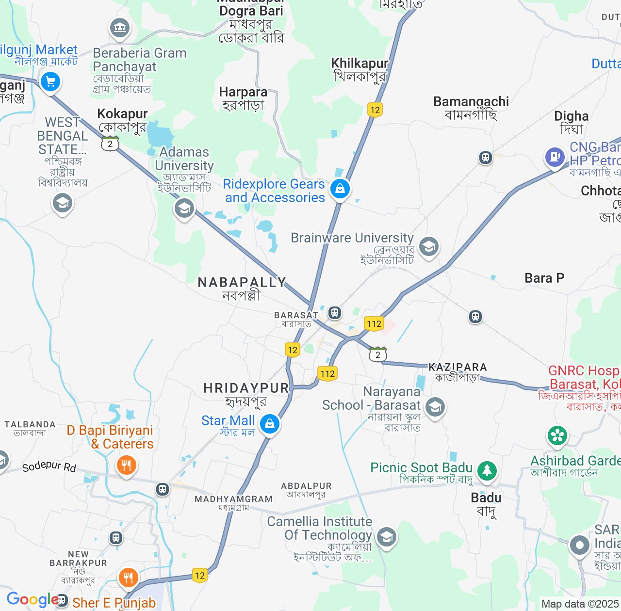 Map image for Intellectual Property Lawyers in Barasat and West Bengal IP firms at coordinates  ; .
