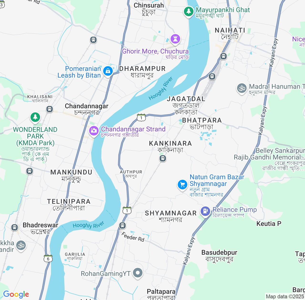 Map image for Intellectual Property Lawyers in Bhatpara and West Bengal IP firms at coordinates  ; .