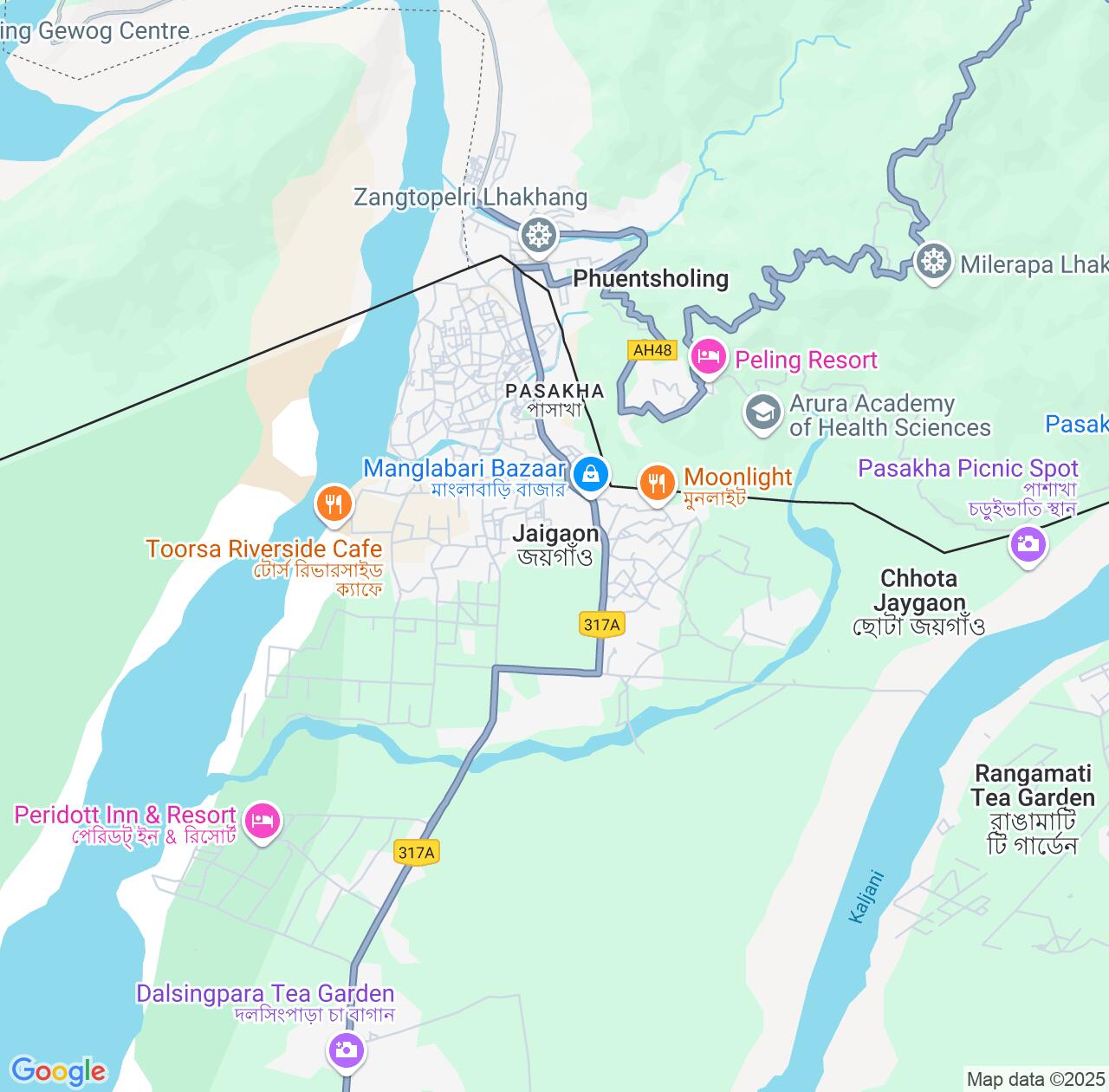 Map image for Intellectual Property Lawyers in Jaigaon and West Bengal IP firms at coordinates  ; .