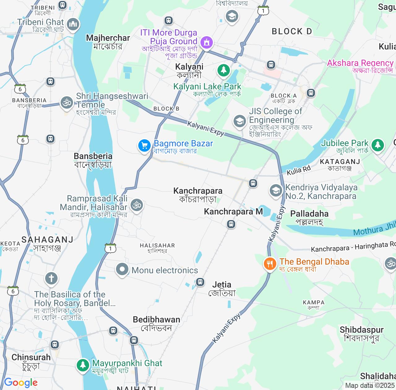 Map image for Intellectual Property Lawyers in Kanchrapara and West Bengal IP firms at coordinates  ; .