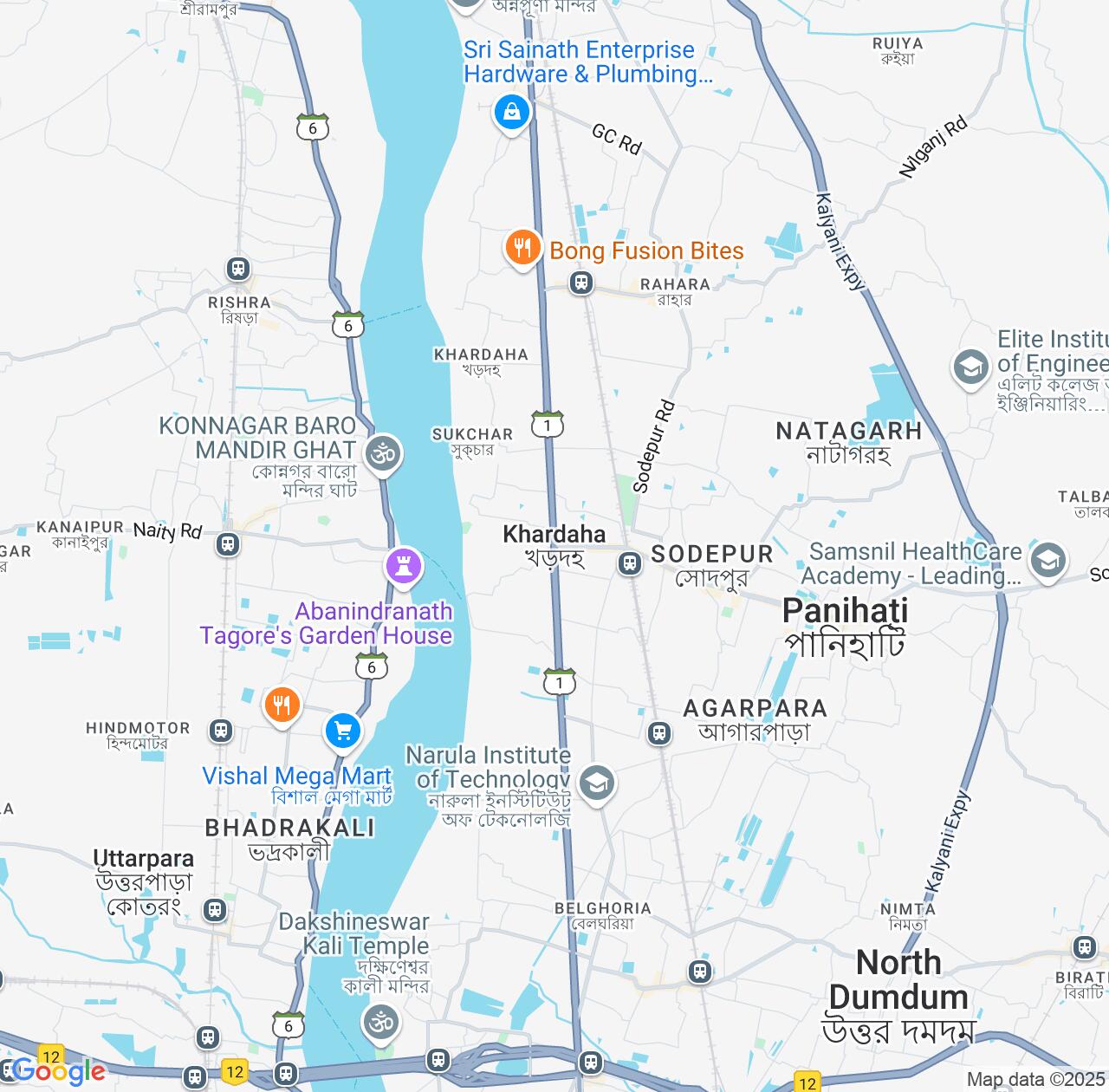 Map image for Intellectual Property Lawyers in Khardah and West Bengal IP firms at coordinates  ; .