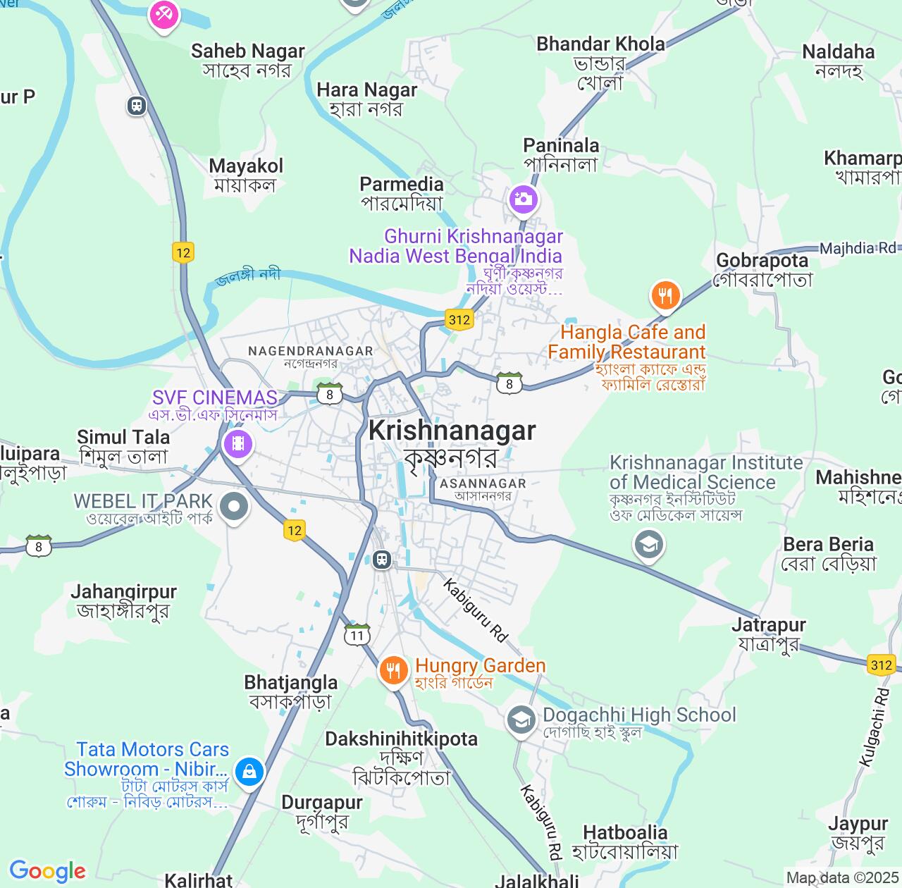 Map image for Intellectual Property Lawyers in Krishnanagar and West Bengal IP firms at coordinates  ; .