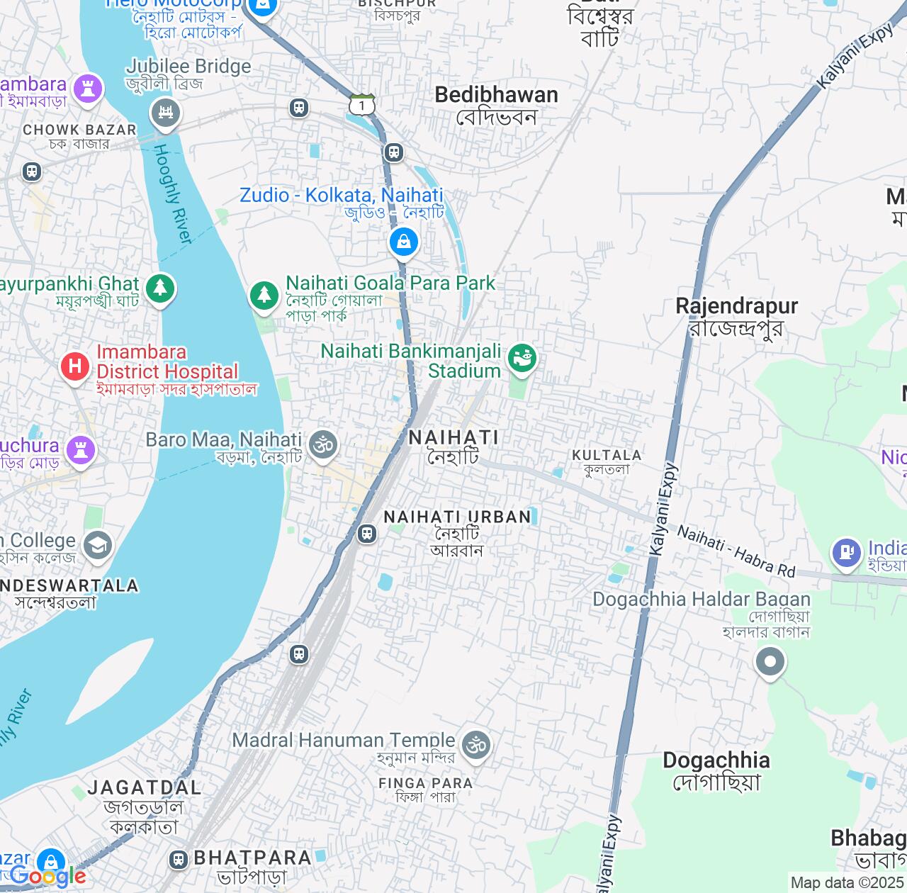 Map image for Intellectual Property Lawyers in Naihati and West Bengal IP firms at coordinates  ; .