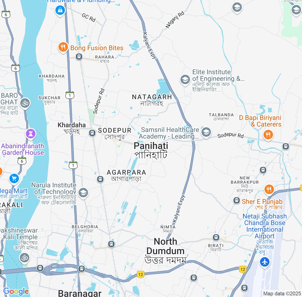 Map image for Intellectual Property Lawyers in Panihati and West Bengal IP firms at coordinates  ; .