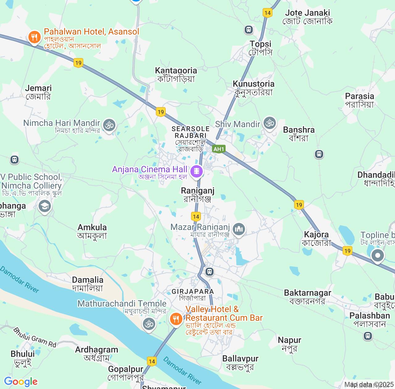Map image for Intellectual Property Lawyers in Raniganj and West Bengal IP firms at coordinates  ; .