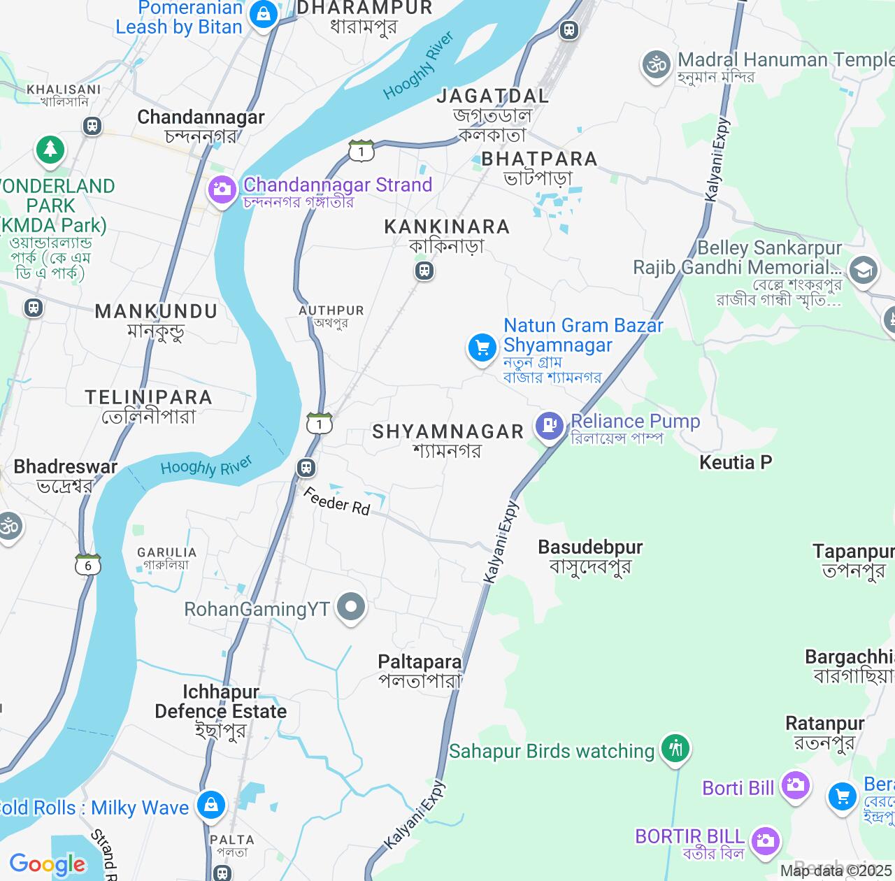 Map image for Intellectual Property Lawyers in Shyamnagar and West Bengal IP firms at coordinates  ; .