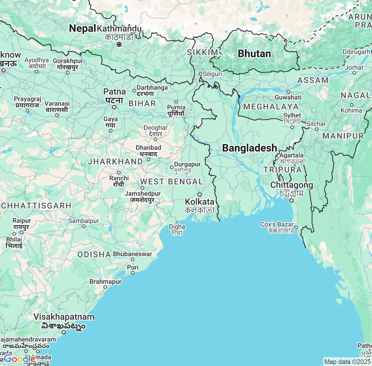 Map image for Intellectual Property Lawyers in West Bengal and India IP firms at coordinates  ; .