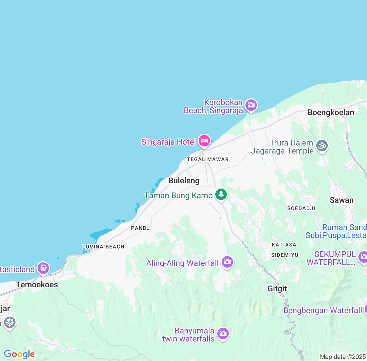 Map image for Intellectual Property Lawyers in Singaraja and Bali IP firms at coordinates  ; .