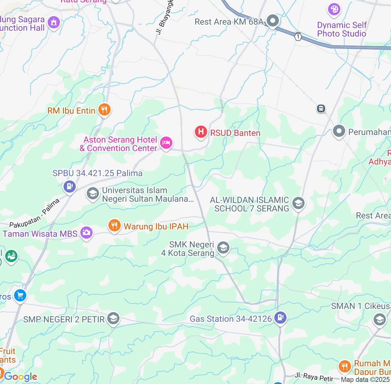Map image for Intellectual Property Lawyers in Curug and Banten IP firms at coordinates  ; .