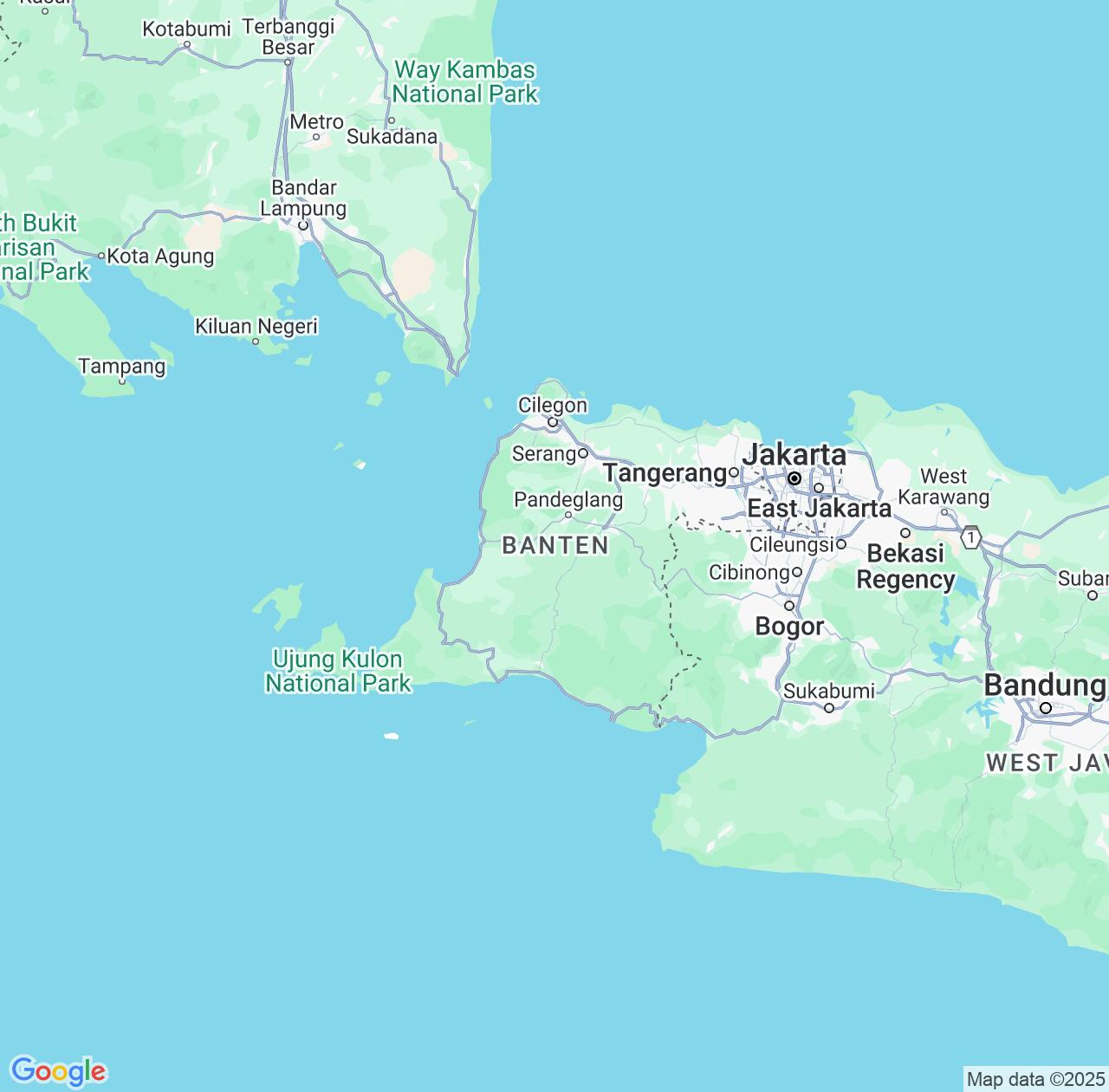 Map image for Intellectual Property Lawyers in Banten and Indonesia IP firms at coordinates  ; .