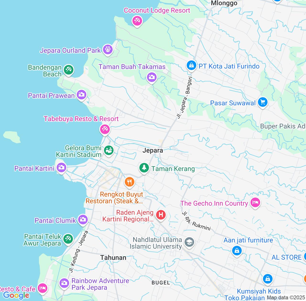 Map image for Intellectual Property Lawyers in Jepara and Central Java IP firms at coordinates  ; .