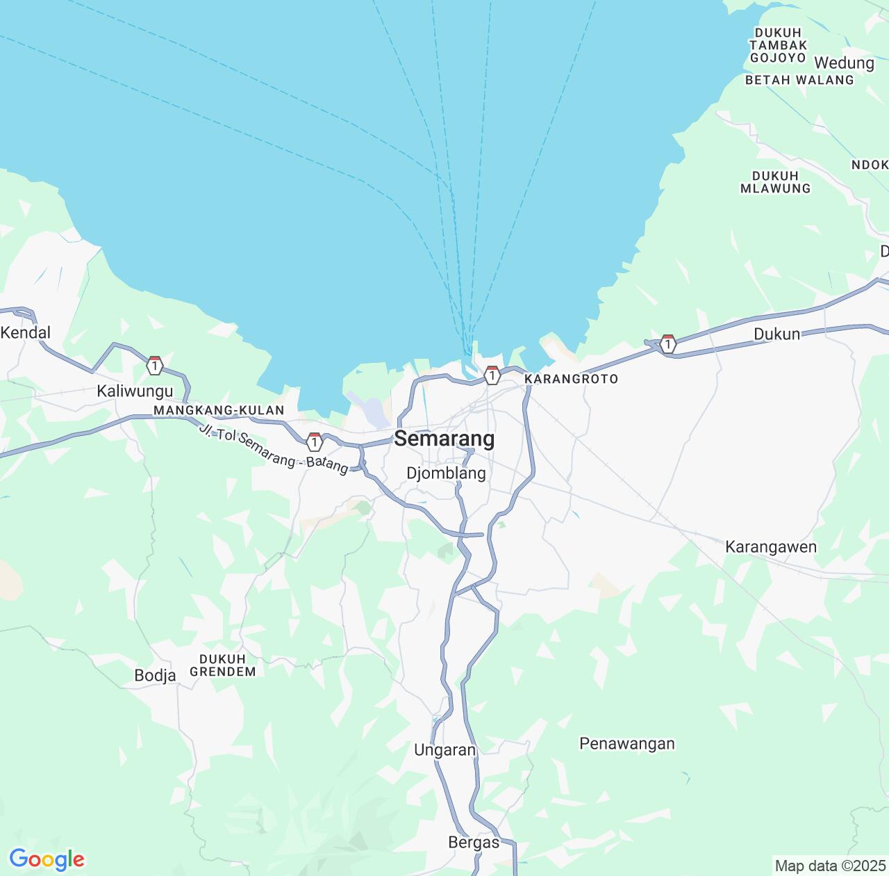 Map image for Intellectual Property Lawyers in Semarang and Central Java IP firms at coordinates  ; .
