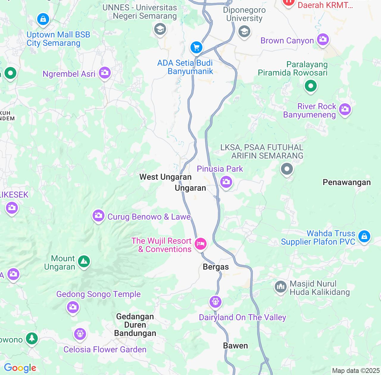 Map image for Intellectual Property Lawyers in Ungaran and Central Java IP firms at coordinates  ; .