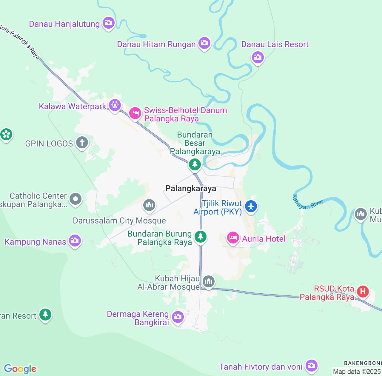 Map image for Intellectual Property Lawyers in Palangkaraya and Central Kalimantan IP firms at coordinates  ; .