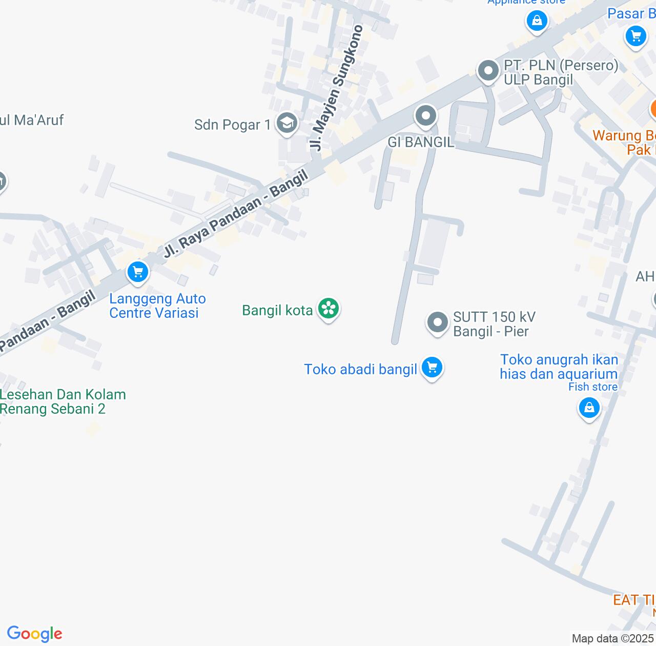 Map image for Intellectual Property Lawyers in Bangil and East Java IP firms at coordinates  ; .