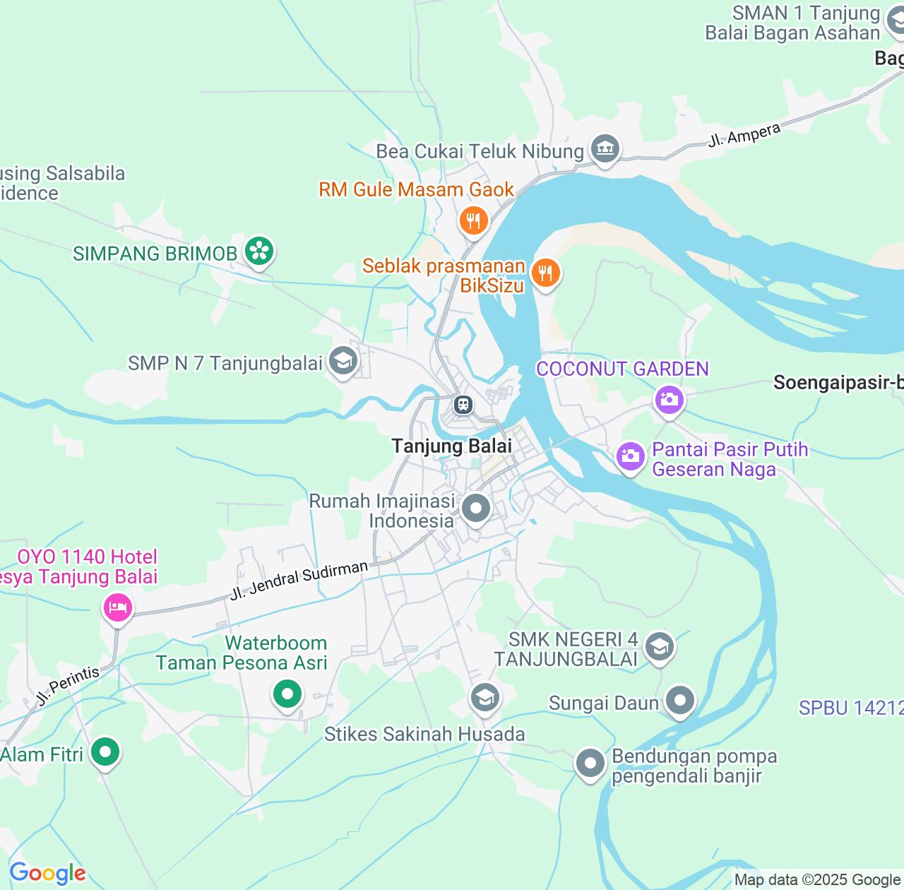Map image for Intellectual Property Lawyers in Tanjungbalai and North Sumatra IP firms at coordinates  ; .