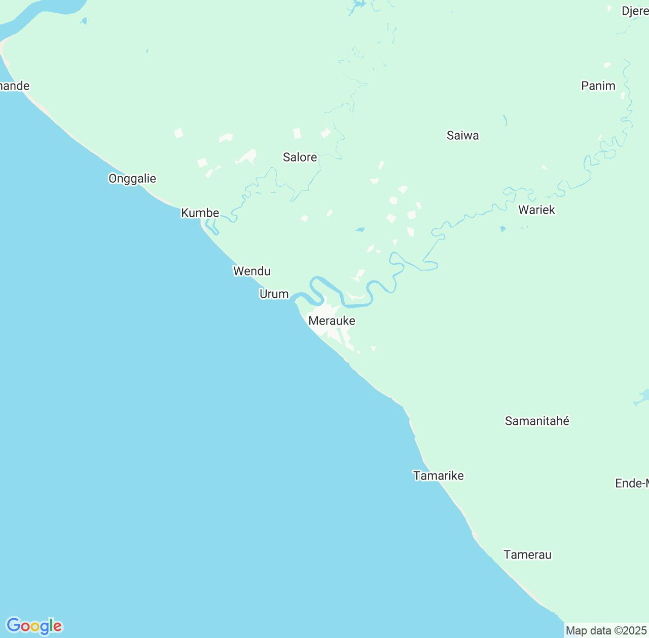 Map image for Intellectual Property Lawyers in South Papua and Indonesia IP firms at coordinates  ; .