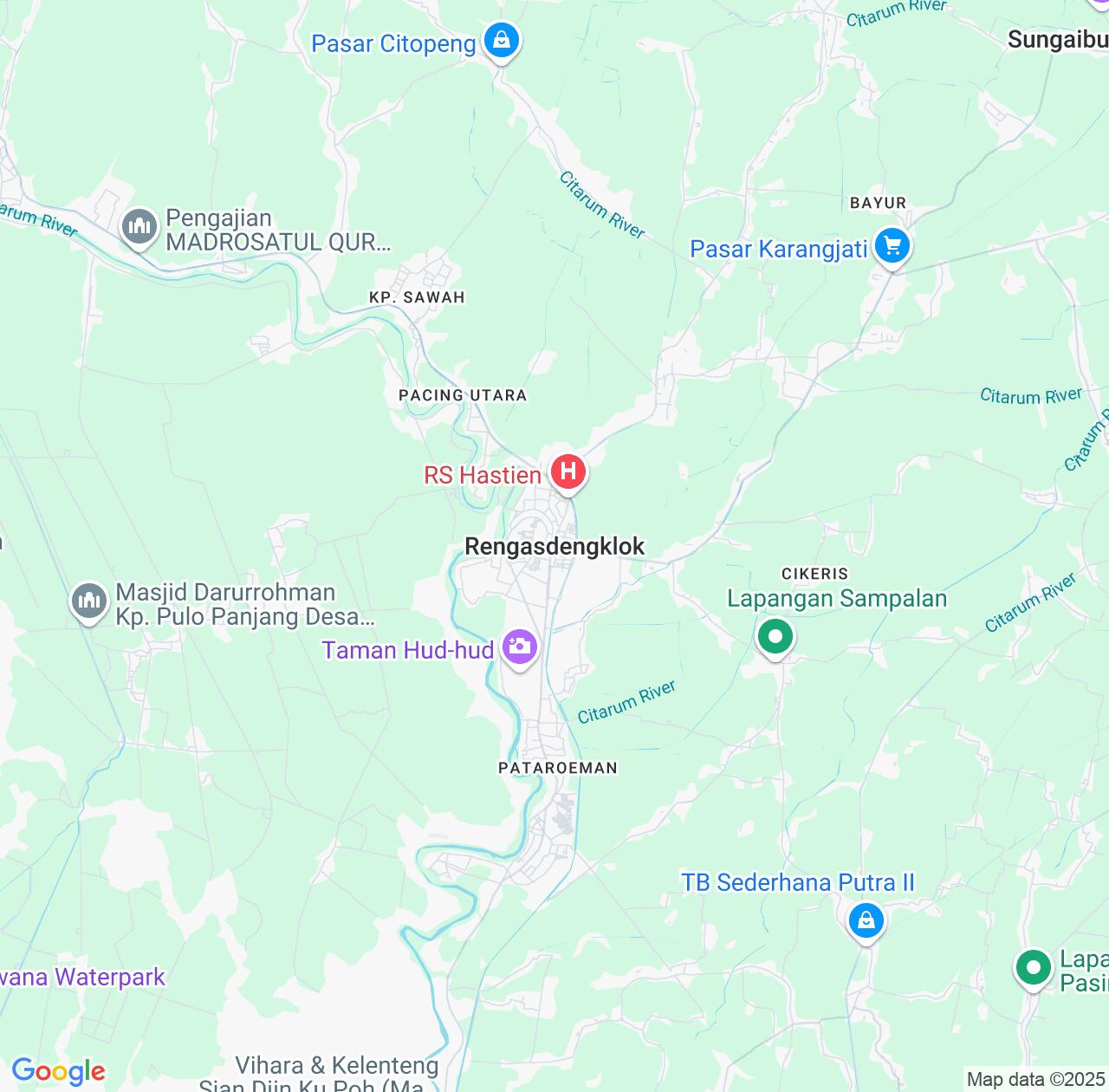 Map image for Intellectual Property Lawyers in Rengasdengklok and West Java IP firms at coordinates  ; .